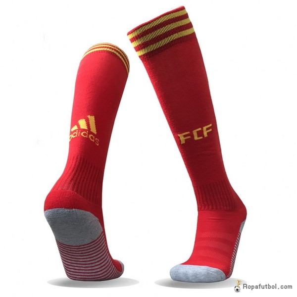 Calcetines Colombia Replica Primera Ropa 2018 Rojo